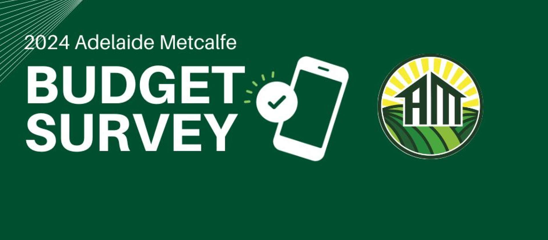 2024 Budget Survey Adelaide Metcalfe